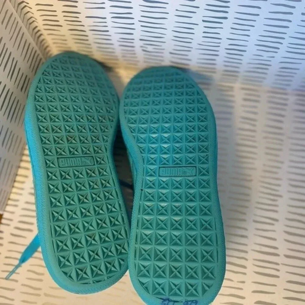 PUMA Basket Patent‎ Jr Aruba Blue 6.5C